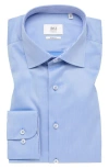1863 By Eterna Luxury Modern Fit Non-iron Dress Shirt In Blue