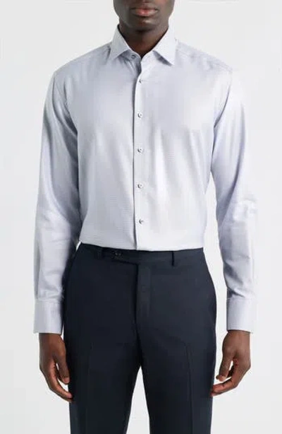 1863 By Eterna Modern Fit Micropattern Non-iron Cotton Dobby Dress Shirt In Multi
