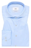 1863 By Eterna Soft Luxury Modern Fit Dress Shirt In Blue