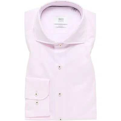 1863 By Eterna Soft Luxury Slim Fit Dress Shirt In Pink