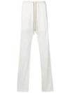 RICK OWENS DRKSHDW SIDE BUTTONS DROP-CROTCH TROUSERS