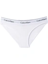 CALVIN KLEIN UNDERWEAR CALVIN KLEIN UNDERWEAR BRANDED WAISTBAND BRIEFS - WHITE