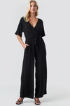 RUT & CIRCLE Ofelia Jumpsuit Black