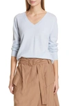 VINCE WEEKEND V-NECK CASHMERE SWEATER,V575778133