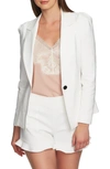 1.state One-button Fitted Blazer In New Ivory