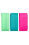 L ERICKSON 3-PACK NEON HEAD WRAPS,LI7236