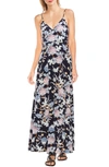 VINCE CAMUTO POETIC BLOOMS SLEEVELESS MAXI DRESS,9139711