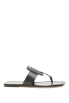 ROGER VIVIER VIV SELLIER THONG SANDALS,10923504