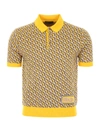 PRADA KNIT POLO SHIRT,10923494