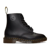 UNDERCOVER UNDERCOVER BLACK DR. MARTENS EDITION 1460 BOOTS