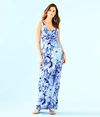 Lilly Pulitzer Sloane Maxi Dress In Baha Blue Bird Is The Word