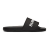 BURBERRY BURBERRY BLACK FURLEY SANDALS