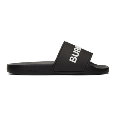 Burberry Black Furley Sandals