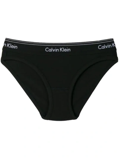 Calvin Klein Underwear Logo腰带三角裤 - 黑色 In Black
