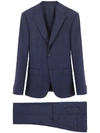 Z ZEGNA TARTAN TWO-PIECE SUIT,10923728