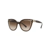 BVLGARI BROWN CRYSTAL-EMBELLISHED CAT-EYE SUNGLASSES,2998203