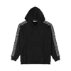 Givenchy Men's Logo Tape Pullover Hoodie In Black