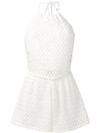 MISSONI MISSONI MARE LACE PLAYSUIT - WHITE