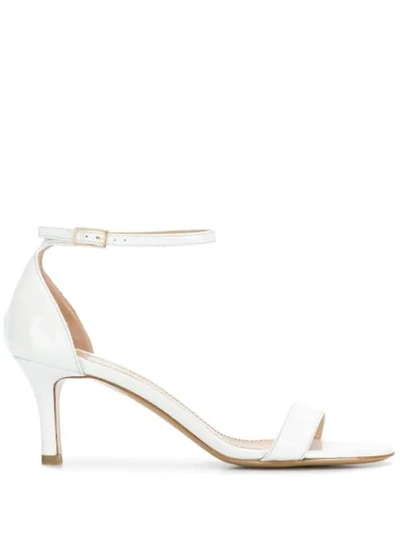 Antonio Barbato Mid-heel Sandals In White