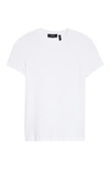 Theory 2 Nebulous Organic Cotton Tiny Tee In White