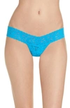 HANKY PANKY SIGNATURE LACE LOW RISE THONG,4911