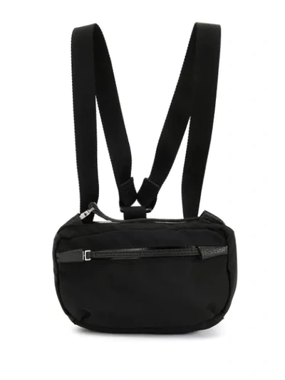 Alyx Classic Belt Bag With Chest Harness In Black
