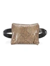 NANUSHKA Tao Vegan Leather Puffer Belt Bag