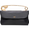 Moschino Safety Pin Top Handle Bag - Black In Black
