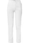 ECKHAUS LATTA EL HIGH-RISE STRAIGHT-LEG JEANS