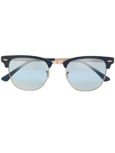 Ray Ban Ray-ban Clubmaster太阳眼镜 - 蓝色 In Blue