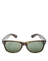 Ray Ban Standard New Wayfarer 55mm Sunglasses - Dark Tortoise In Tortoise/dark Green