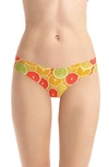 COMMANDO PRINT THONG,CT18