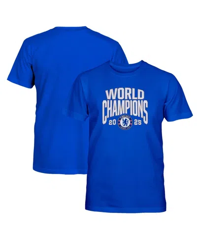 1863fc Kids' Big Boys And Girls Blue Chelsea World Champions T-shirt