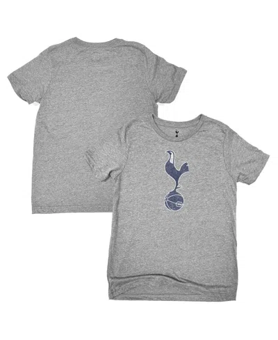 1863fc Kids' Big Boys And Girls Heather Gray Tottenham Hotspur Full Color T-shirt