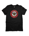 1863fc Men's Black Brentford Fc Badge T-shirt In Black