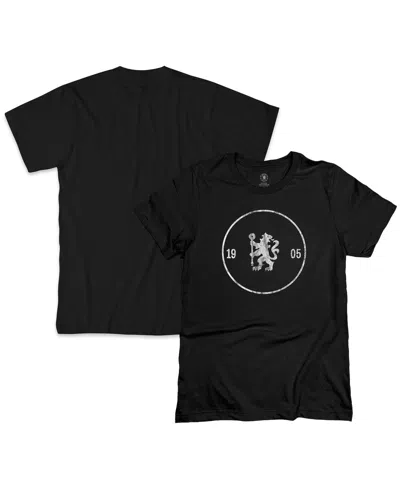 1863fc Men's Black Chelsea Heritage Circle T-shirt