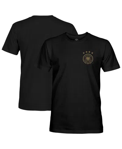 1863fc Men's Black Germany National Team Mono Badge T-shirt