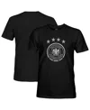 1863fc Men's Black Germany National Team Mono Badge T-shirt In Black