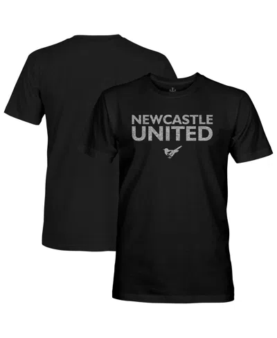 1863fc Men's Black Newcastle United Wordmark T-shirt