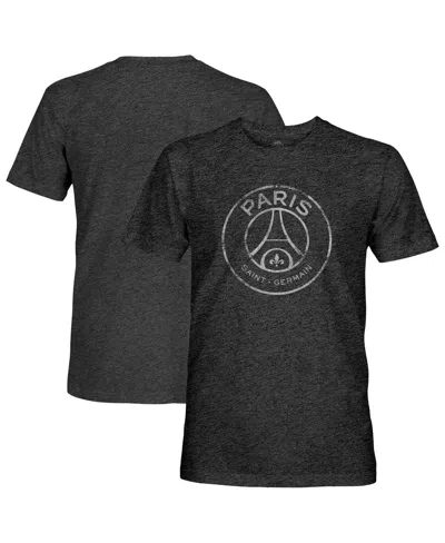 1863fc Men's Black Paris Saint-germain Mono Badge Vintage Tri-blend T-shirt