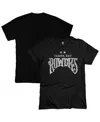 1863fc Men's Black Tampa Bay Rowdies Mono Badge T-shirt In Black