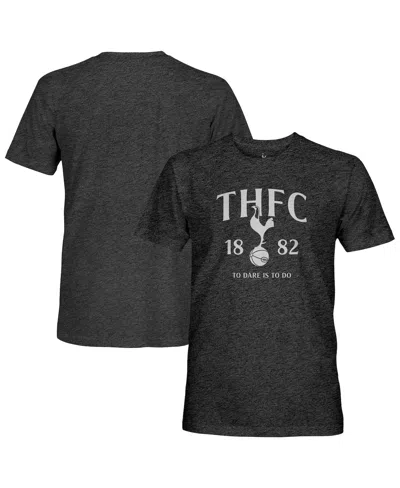 1863fc Men's Black Tottenham Hotspur Established Location Tri-blend T-shirt
