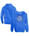 1863fc Men's Blue Chelsea Retro Color Badge Fleece Pullover Hoodie In Blue