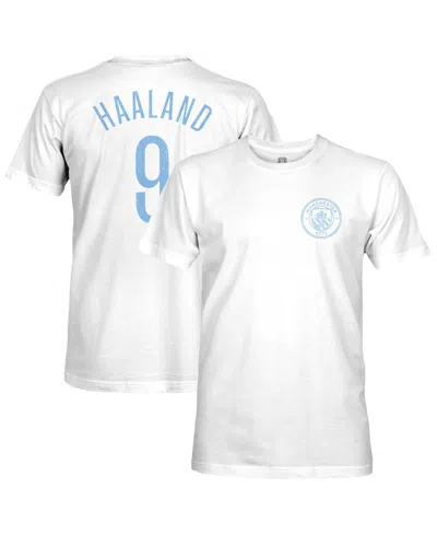 1863fc Men's Erling Haaland White Manchester City Player T-shirt