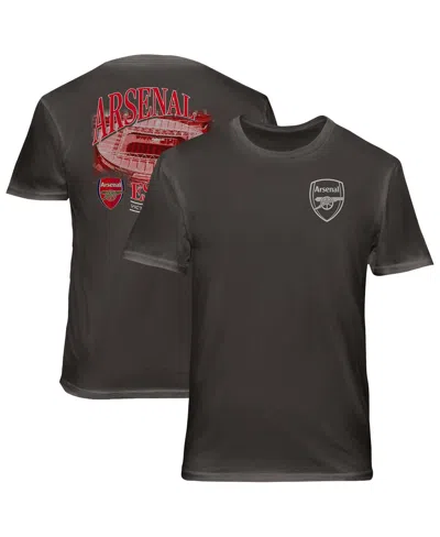 1863fc Men's Gray Arsenal Wordmark Cotton T-shirt
