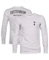 1863fc Men's Gray Tottenham Hotspur Back Team Arch Long Sleeve T-shirt In White
