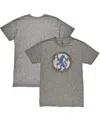 1863fc Men's Heather Gray Chelsea Retro Badge Vintage Tri-blend T-shirt In Gray
