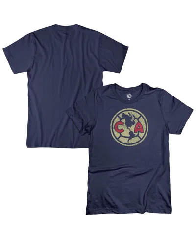 1863fc Men's Navy Club America Color Badge T-shirt In Blue