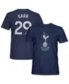 1863fc Men's Pape Matar Sarr Heather Navy Tottenham Hotspur Player Name Number Twisted Tri-blend Slub T-shi In Blue
