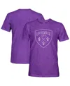1863fc Men's Purple Louisville City Fc Mono Badge Vintage Tri-blend T-shirt In Purple